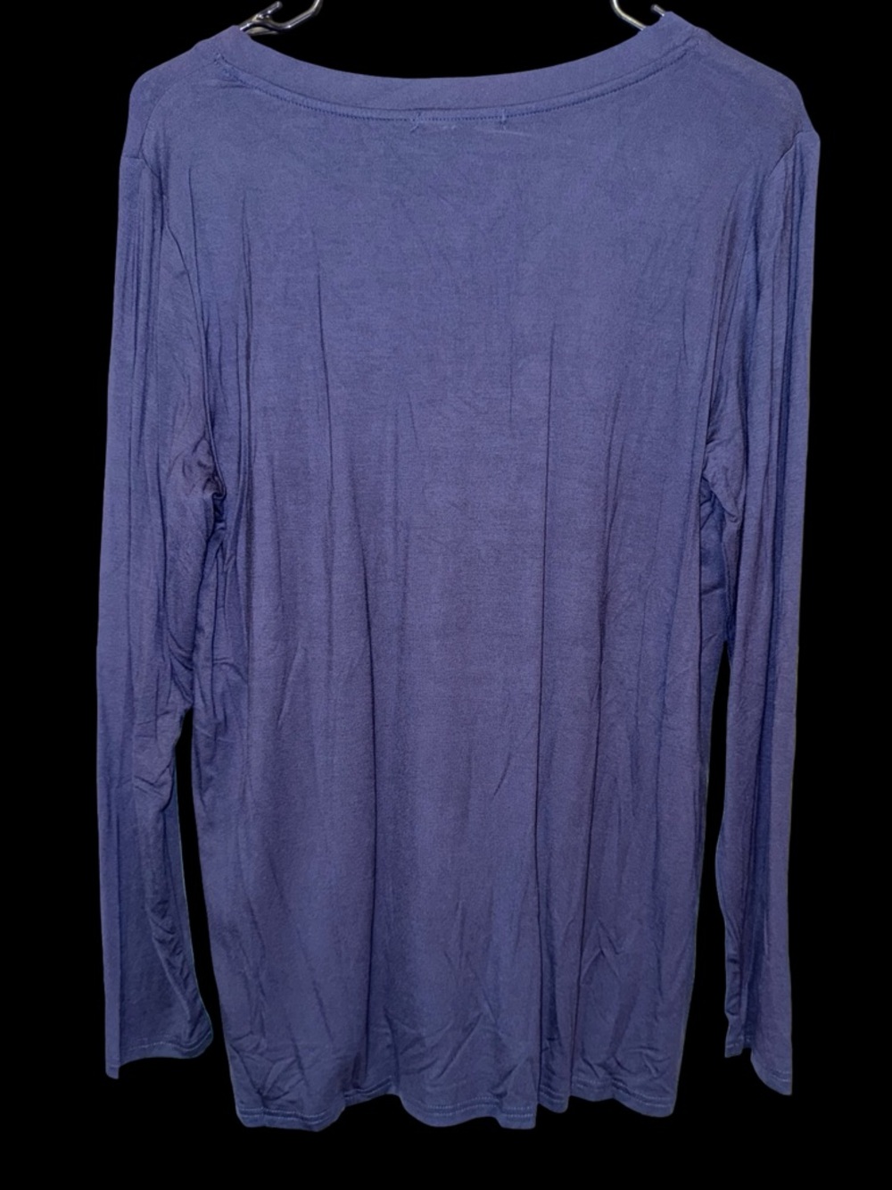 Basic Bae Full Size V-Neck Long Sleeve Top - Picture 7 of 8